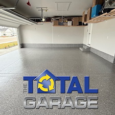 Complete-Garage-Makeover-with-Epoxy-Floor-Wall-Storage-Attic-Ladder-Nampa-Idaho 3