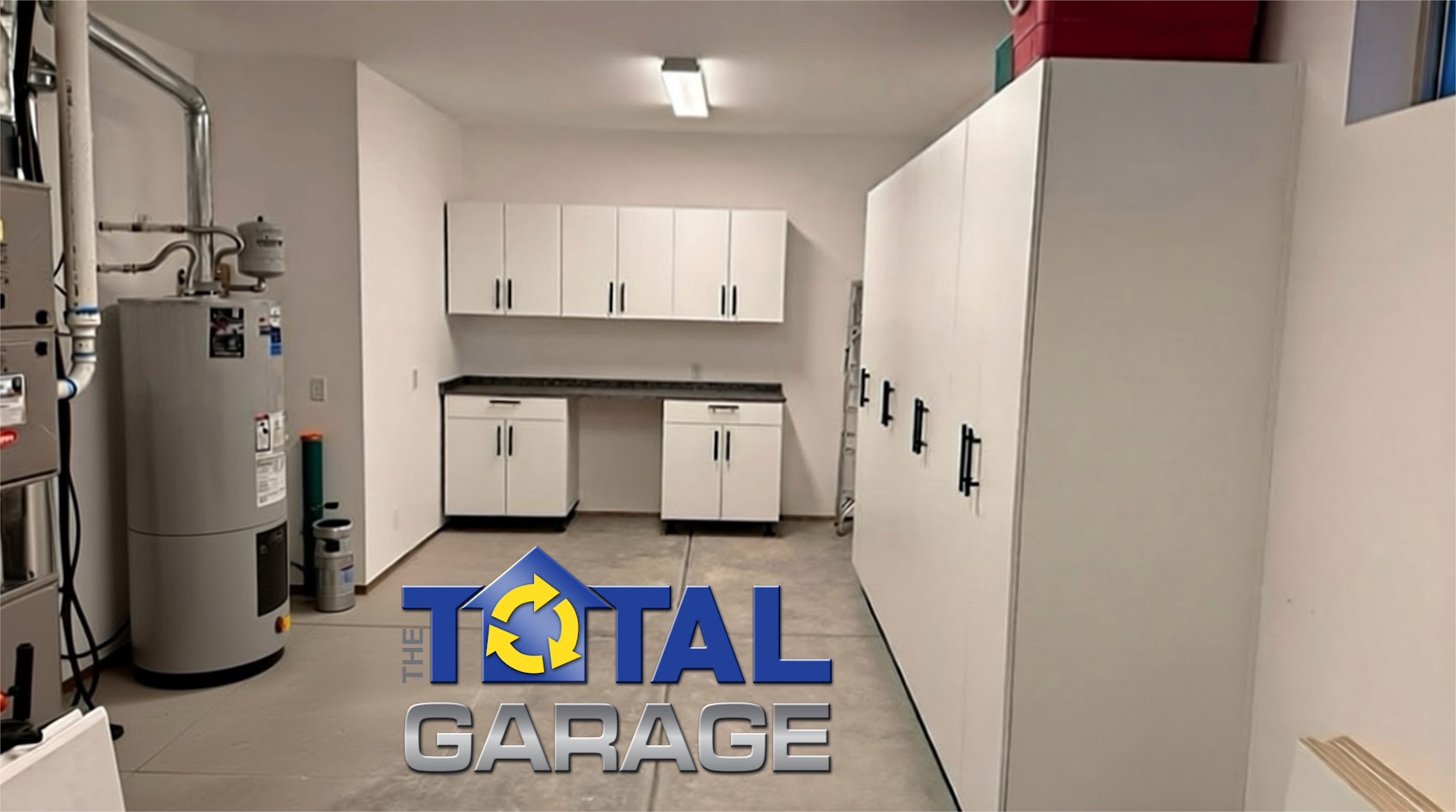Custom Built-In Garage Cabinets & Workbench Installation – Kuna, Idaho