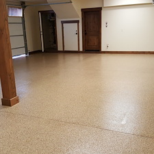 Custom-Maple-Garage-Cabinets-with-Mocha-Epoxy-Floor-McCall-Idaho 1