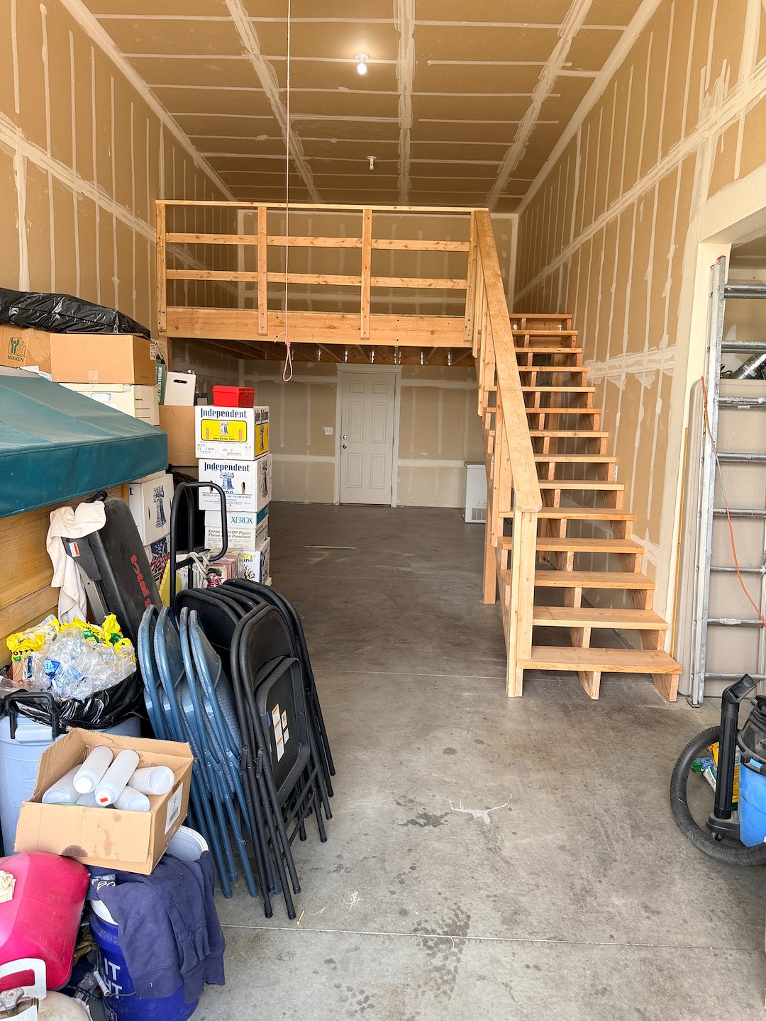 Custom RV Garage Loft in Crossing at Meadow Park – Middleton, Idaho