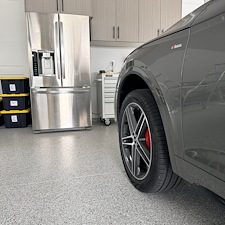 Epoxy-Garage-Flooring-Custom-Garage-Cabinets-in-Shelburne-East-Meridian-Idaho 0