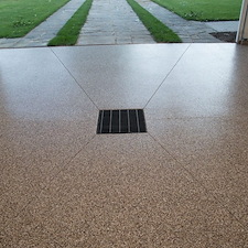 Epoxy-Polyaspartic-Garage-Floor-Coating-Almond-Blend-Boise-Idaho 2