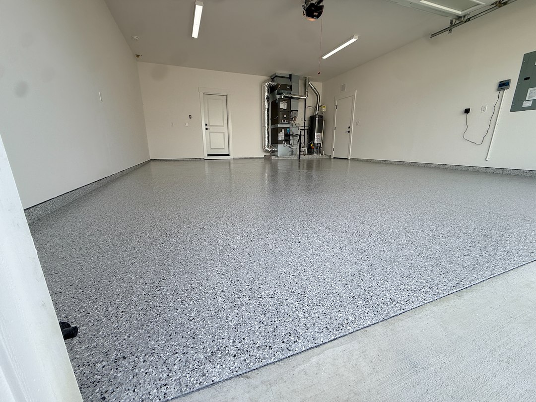 Epoxy Polyaspartic Garage Floor Coating in Cranefield – Star, Idaho