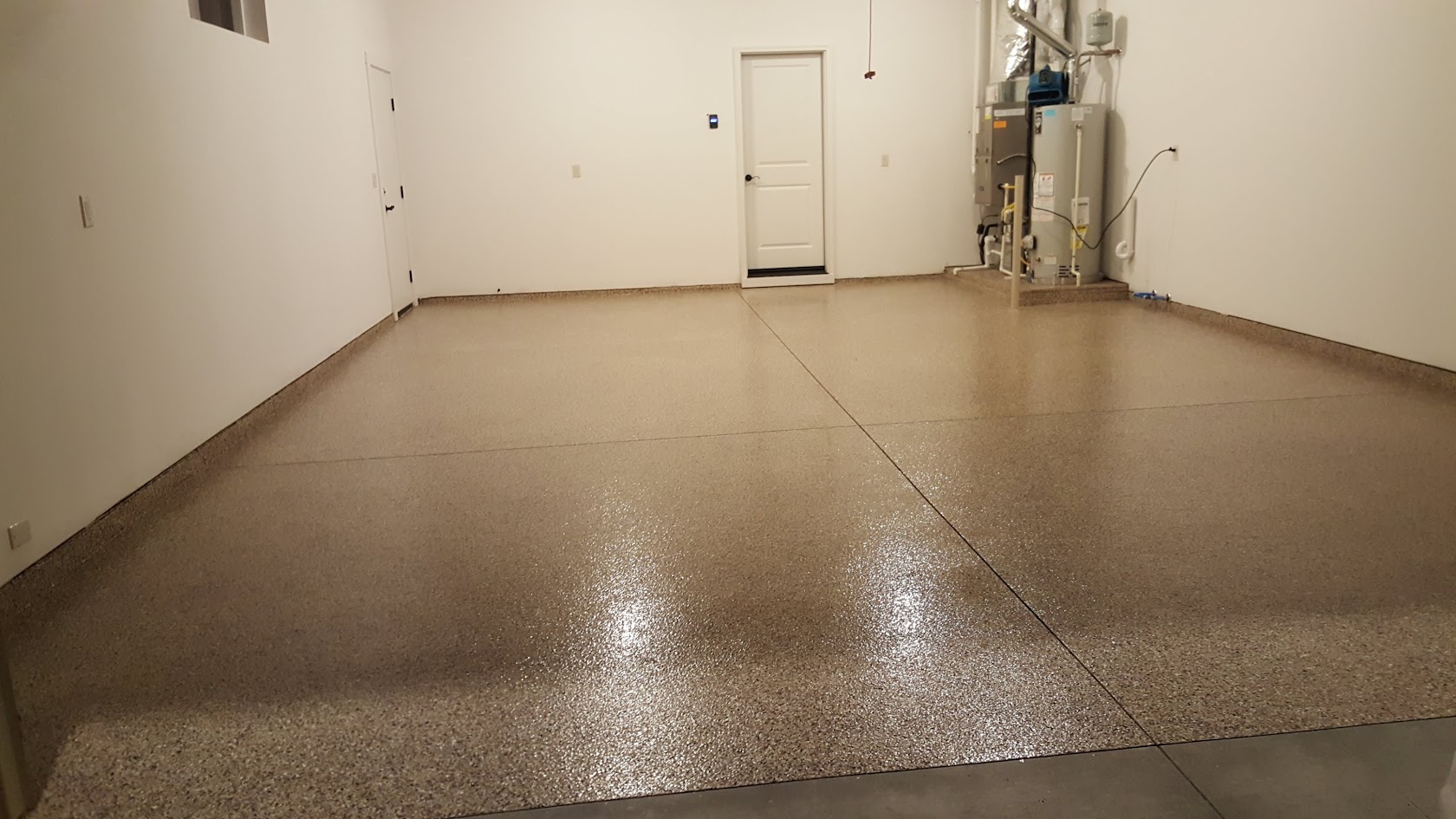 Epoxy & Polyaspartic Garage Floor in Meridian, Idaho