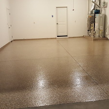 Epoxy & Polyaspartic Garage Floor in Meridian, Idaho