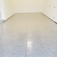 Epoxy-Polyaspartic-Garage-Floor-Coating-Installed-in-Middleton-Idaho 2