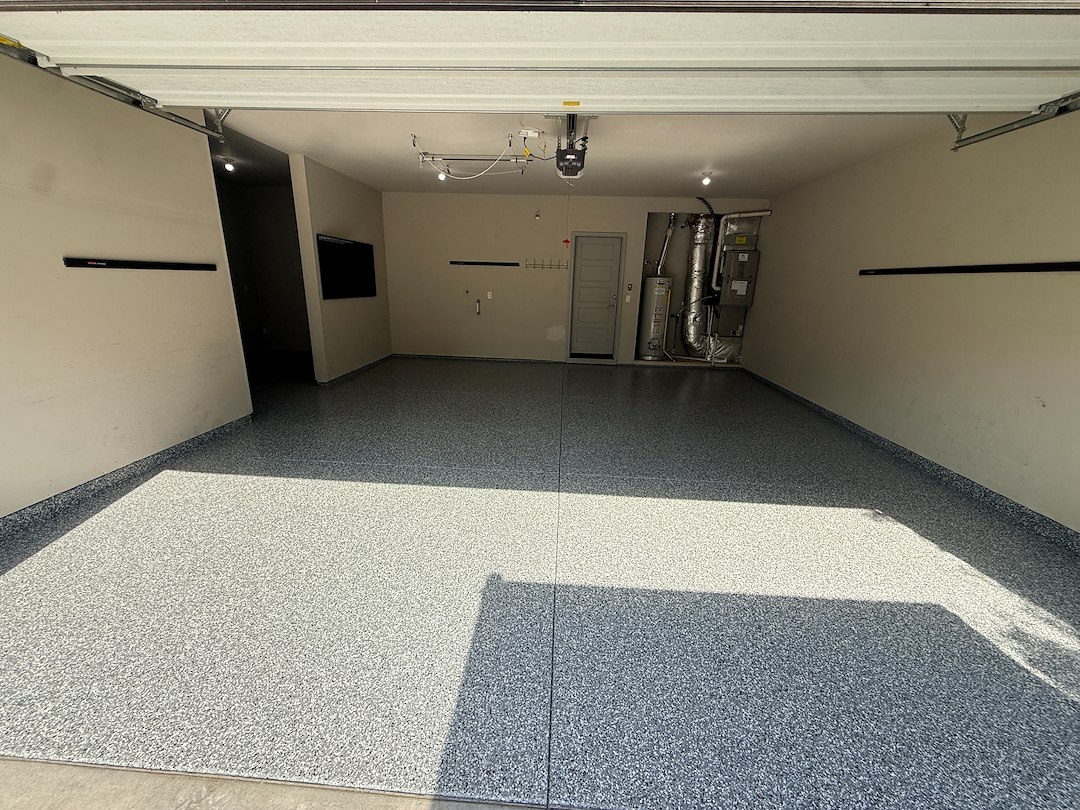 Garage Floor Coating in Boise, ID | Wombat Epoxy & Polyaspartic Installation in Harris Ranch