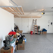 Garage-Makeover-in-Middleton-Idaho-Epoxy-Floor-Coating-Wall-Shelving-100-Square-Feet-of-New-Storage 2