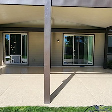 Middleton, ID Almond Patio Coating