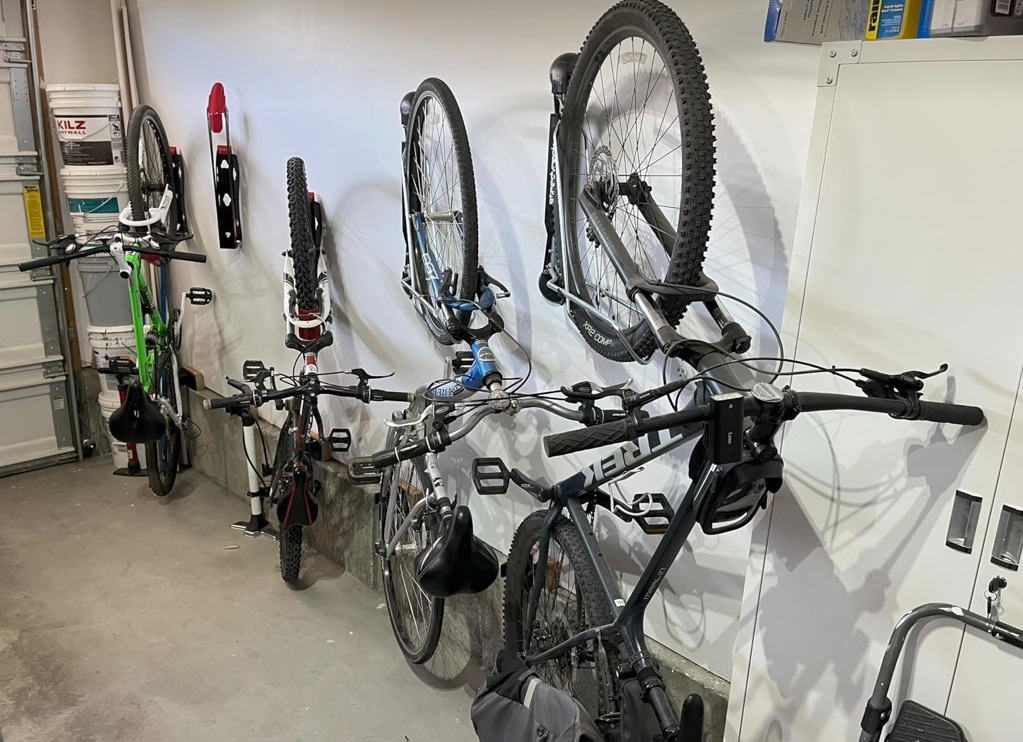 Smart Bike Storage Solution for an Organized Garage, Eagle Idaho