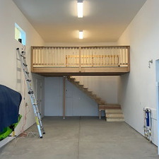 RV Garage With Loft